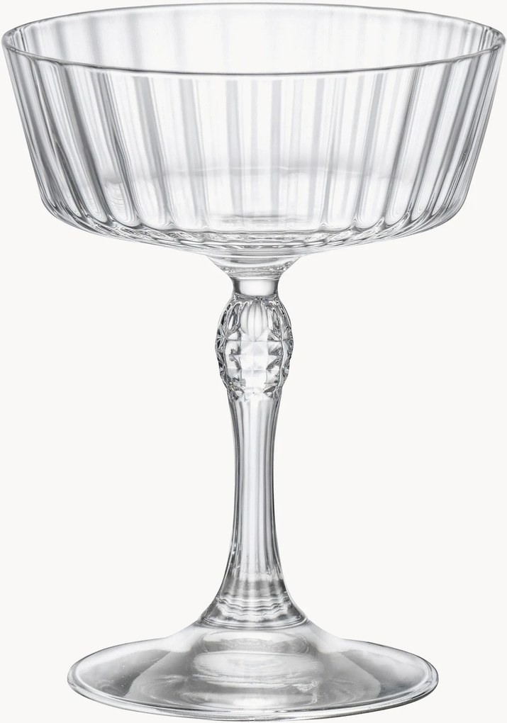 Set di 6 coppe da champagne America'20s