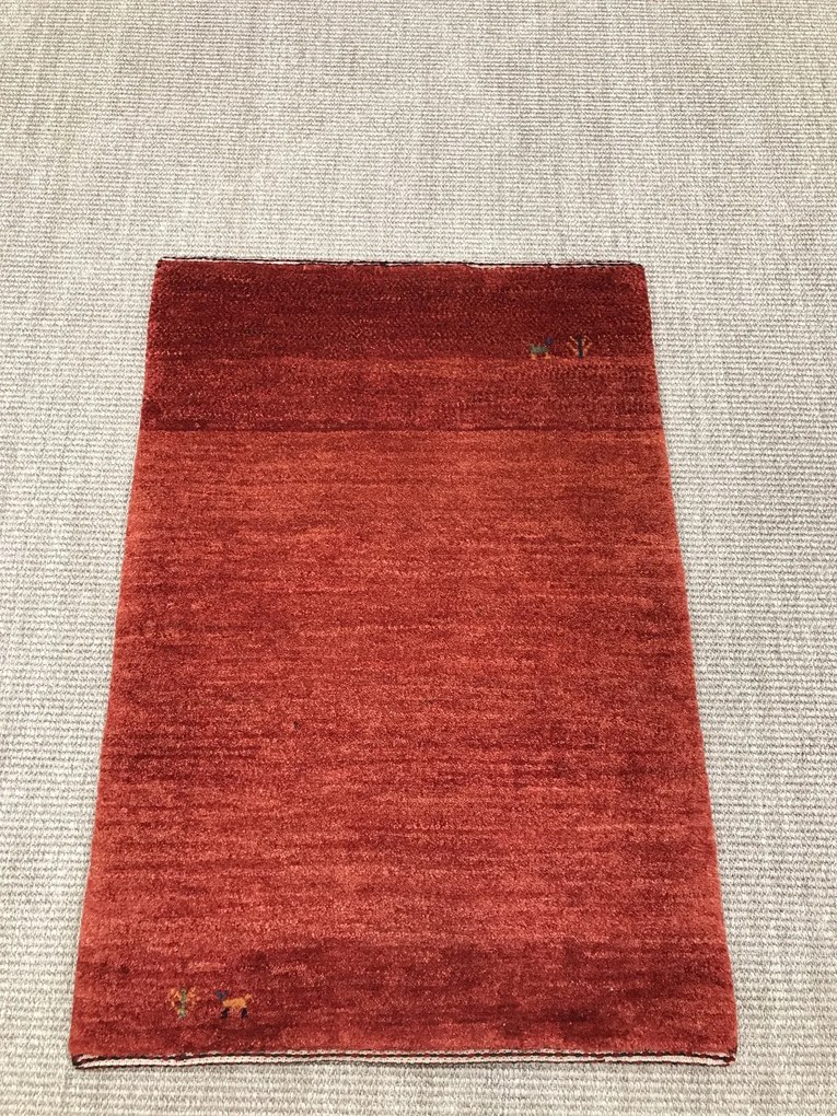 Gashguli Tappeto 80 x 60 Rosso (Iran) Annodato A Mano