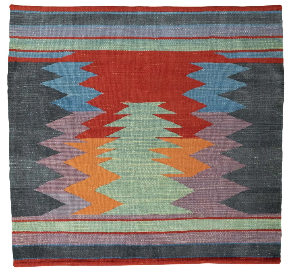 Kilim Tappeto persiano 110x100 (Iran) Tessuto A Mano