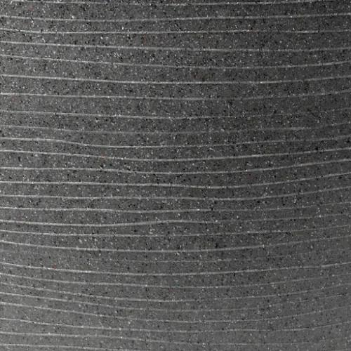 Capi Vaso per Piante Arc Granite Basso 61x25 cm Antracite