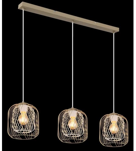 Globo 15965-3H - Lampadario a sospensione con cavo DICHTI 3xE27/40W/230V