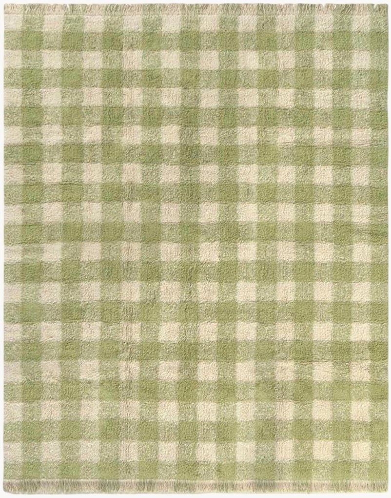Tappeto in cotone lavabile Vichy, varie misure