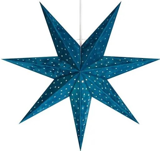 Markslöjd 705482 - Decorazione natalizia VELOURS 1xE14/25W/230V blu