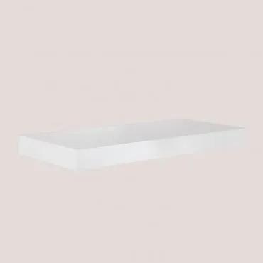 Mensola da parete Jario Bianco Legno & ↔︎ 60 cm - Sklum