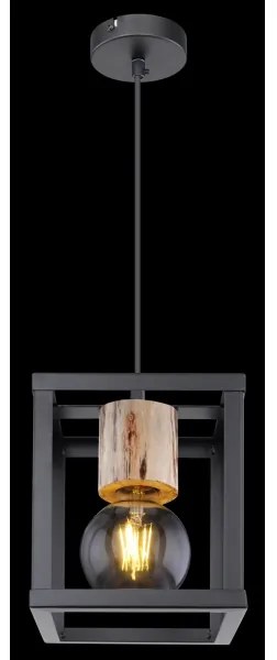 Globo 15476H - Lampadario su filo HAGAR 1xE27/60W/230V