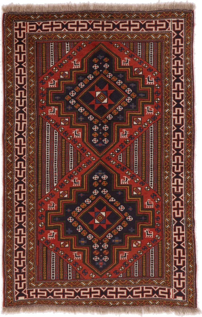 Tappeto persiano 180 x 110 (Iran) Annodato A Mano