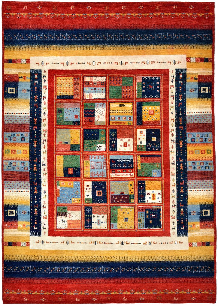 Loribaft Tappeto orientale 170x240 (Indian) Annodato A Mano