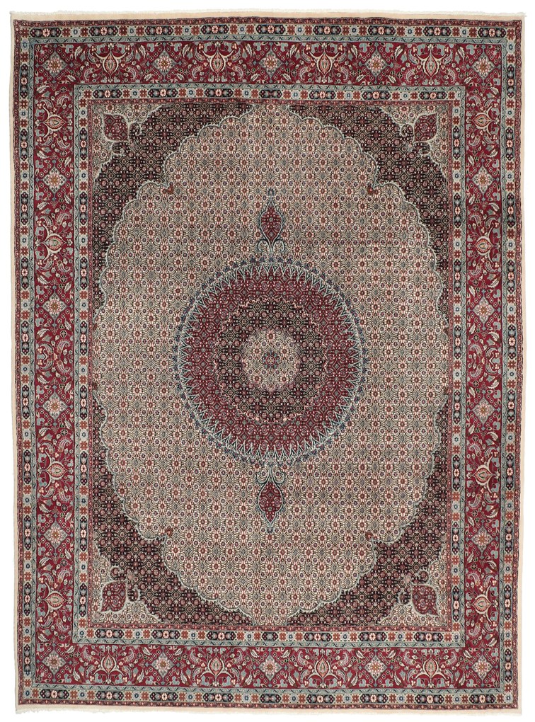 Moud Tappeto 400 x 300 (Iran) Annodato A Mano
