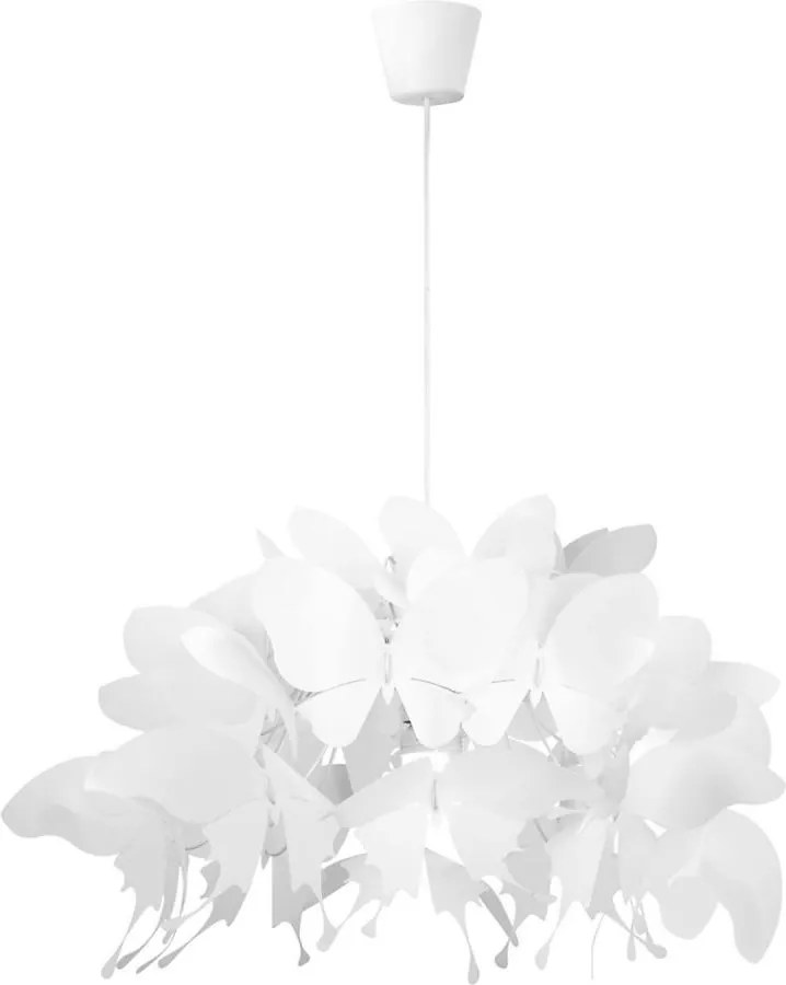 Lampadario per cameretta FARFALLA 1xE27/60W/230V bianco