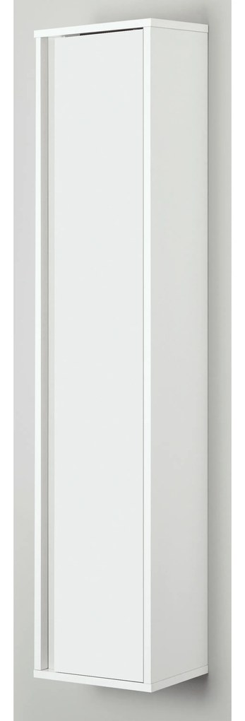 Pensile Portaoggetti 150 Cm Un'Anta Feridras "Fabula" Bianco Opaco/Bianco Laccato