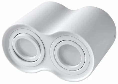 Faretto HADAR 2xGU10/10W/230V bianco