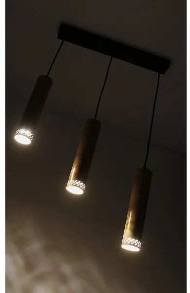 Lampadario su filo TUBO 3xGU10/25W/230V