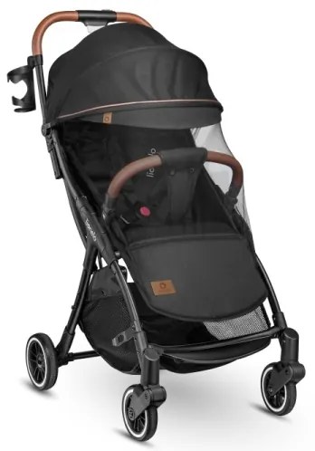Lionelo - Passeggino sportivo JULIE ONE Nero