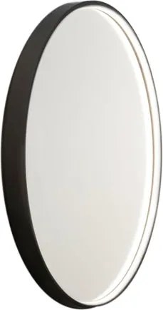 Specchio con illuminazione integrata bagno tondo Make Up Mirror ELMA L 91 x H 91 x P 4 cm bianco
