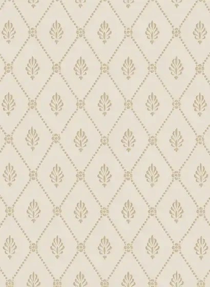 Cole & Son Carta da parati Alma - Taupe/ Gold