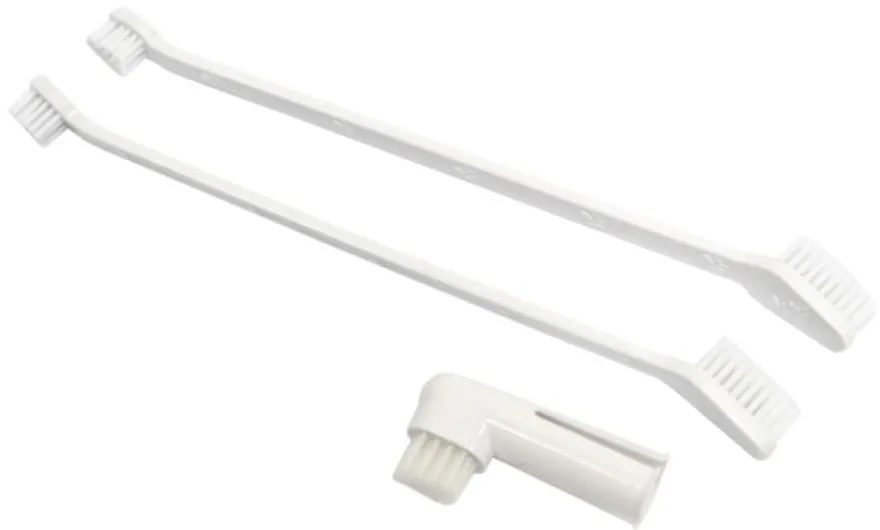 Set di spazzolini da denti per animali domestici 3 pz – Love Story