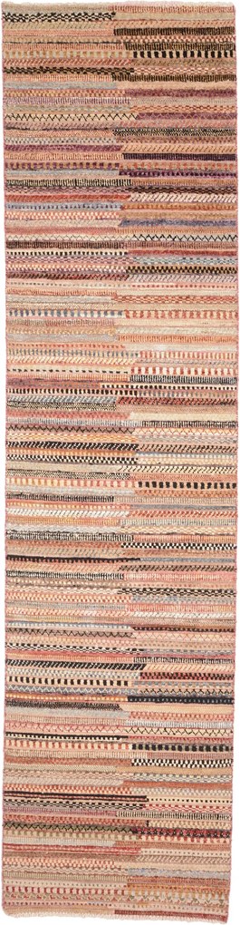 Gabbeh Tappeto 80x310 (Pakistan) Annodato A Mano
