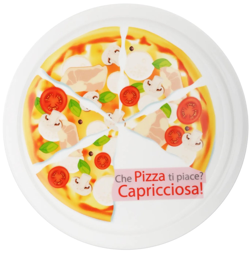 Piatto pizza 30,5 cm Capricciosa