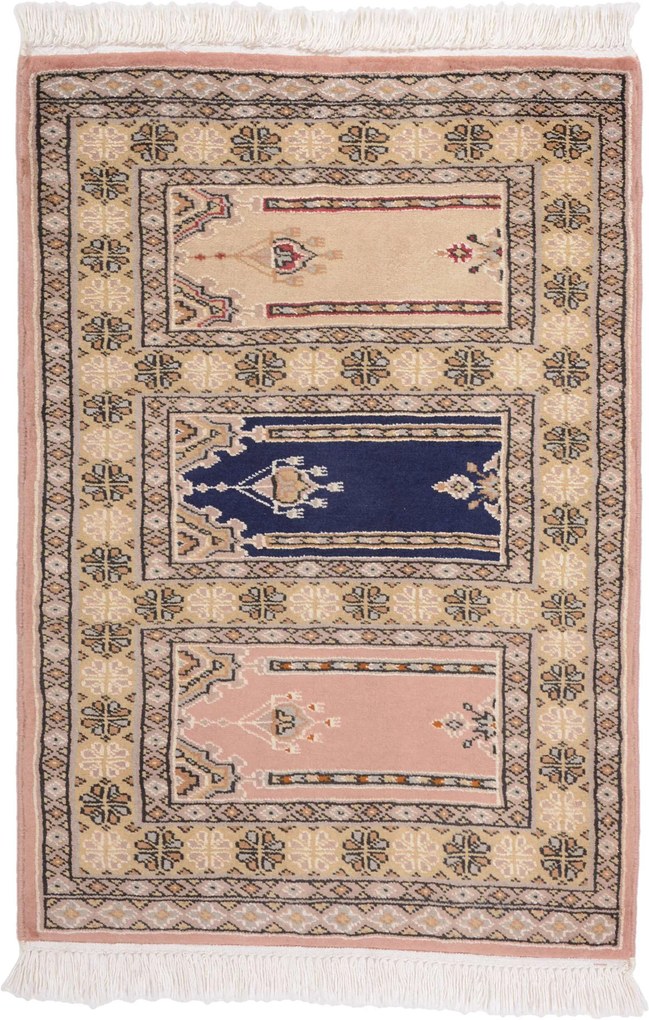Bokhara Tappeto orientale 90 x 60 (Pakistan) Annodato A Mano