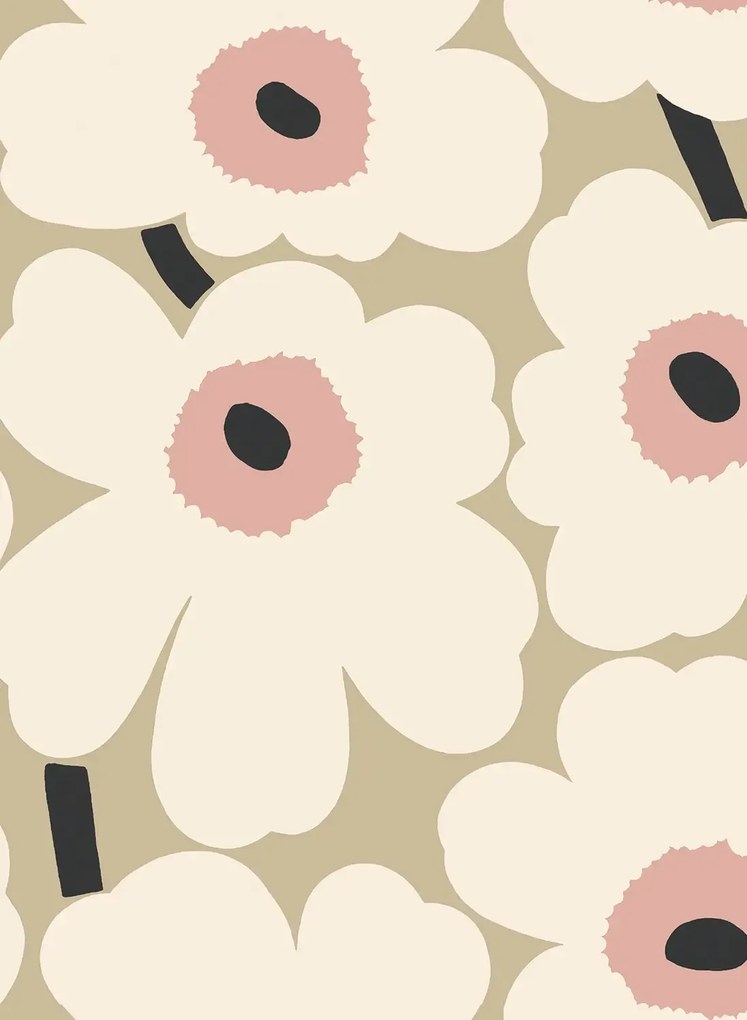 Marimekko Tapete Unikko - 25901