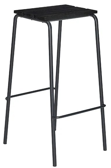 Hübsch - Stilt Barstool Black Hübsch