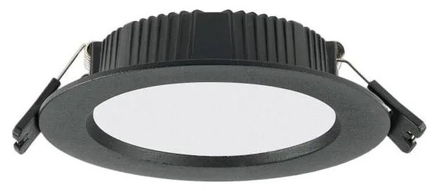 Immax NEO 07296L - Downlight LED dimmerabile da incasso / LED 12W / 230V / Wi-Fi / Ø 12 cm / nero