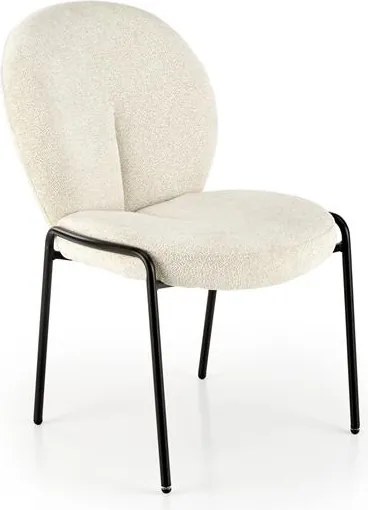 Sedia K507 imbottita beige
