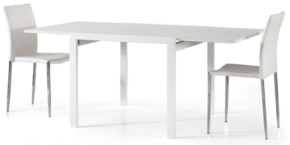 MAXIMILLIAN - tavolo da pranzo moderno allungabile a libro frassinato