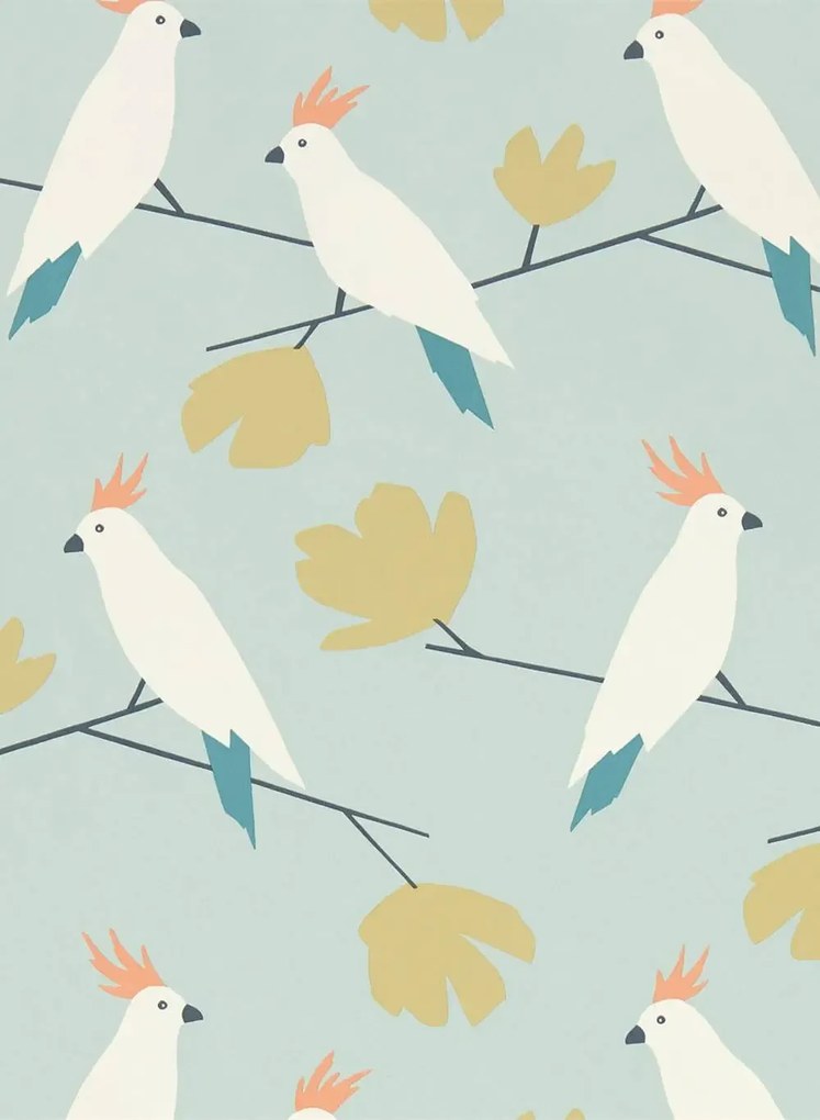 Scion Carta da parati Love Birds - Candy