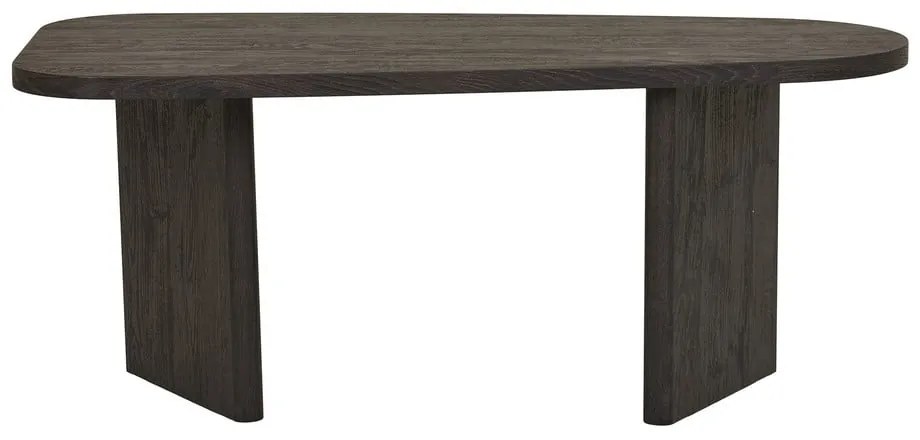 Tavolino da salotto marrone scuro 50x100 cm Melo – House Nordic