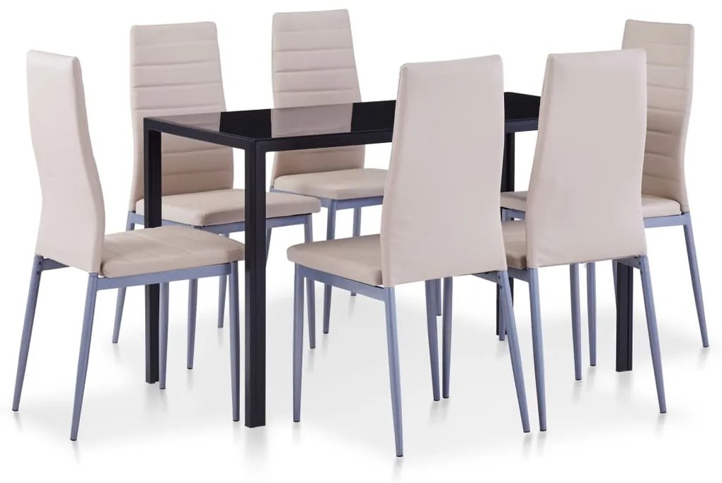 Set Da Pranzo 7 Pz Cappuccino /