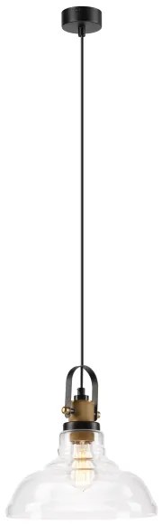 Lampadario a sospensione con filo SINGLE 1xE27/60W/230V