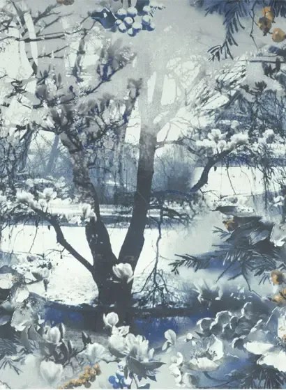 Mustertapete Brume von Jean Paul Gaultier - Encre