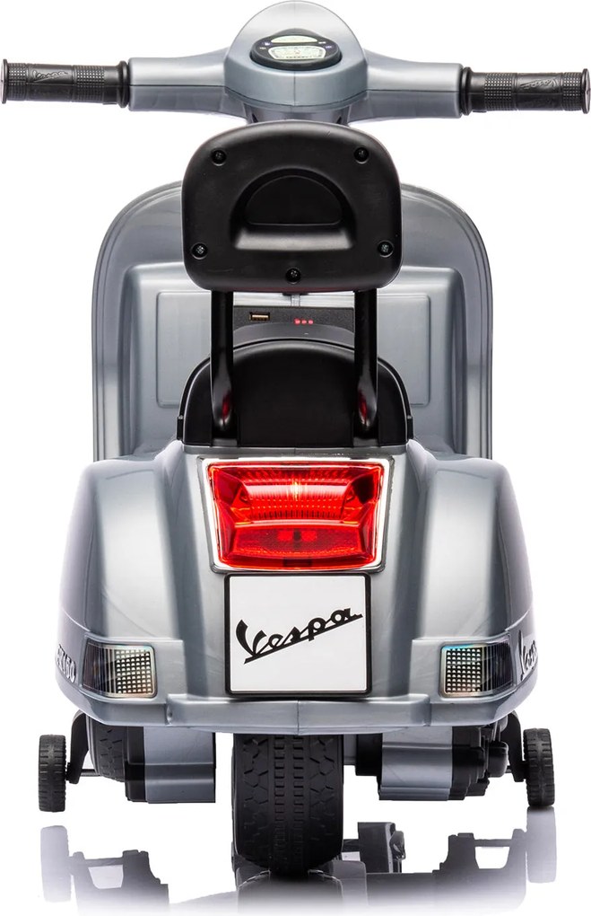Piaggio Mini Vespa PX150 Elettrica 6V per Bambini Grigio...