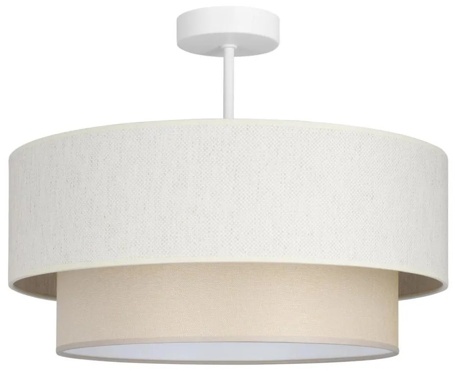 Plafoniera NATIA 1xE27/60W/230V diam. 45 cm crema