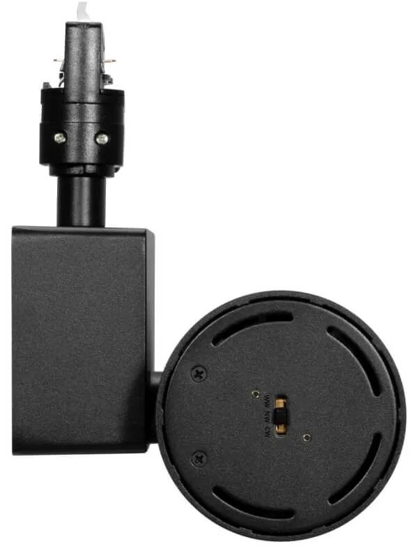 Faro LED 42W Binario Trifase CRI92, UGR13, 36°/60° con driver Philips, Nero Colore Bianco Variabile CCT