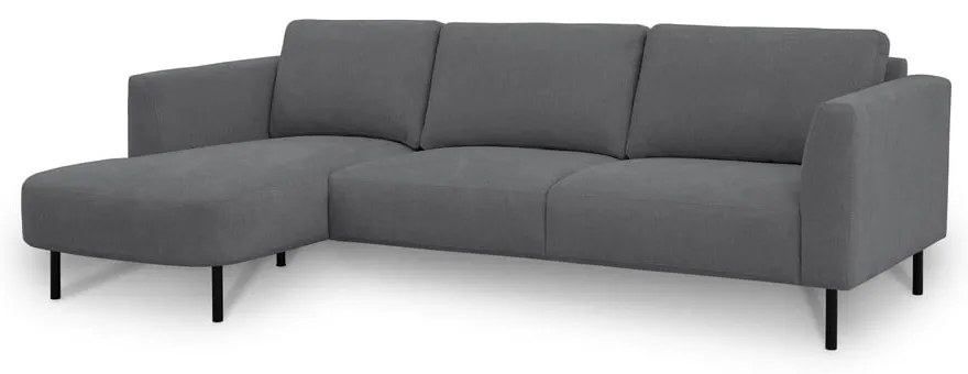 Divano angolare grigio scuro (angolo sinistro) Hero - Scandic