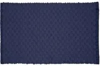 Tappeto bagno ciniglia 80x50 cm Dark blue