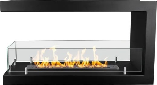 Camino a bioetanolo da incasso Trifacciale biocamino 3 Lati 90x50 cm MARATEA 90