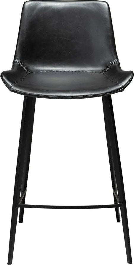 Sedia da bar in similpelle nera DAN-FORM Danimarca , altezza 91 cm Hype - DAN-FORM Denmark