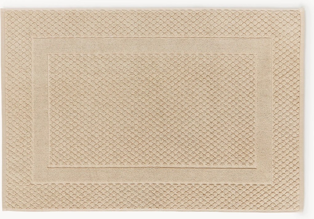 Tappetino da bagno antiscivolo con motivo a nido d'ape Katharina