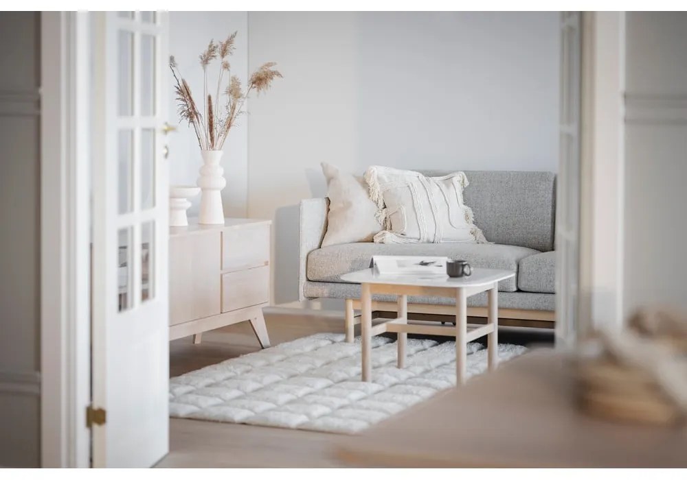 Tavolo da pranzo pieghevole con piano in rovere 190x90 cm Yumi - Rowico