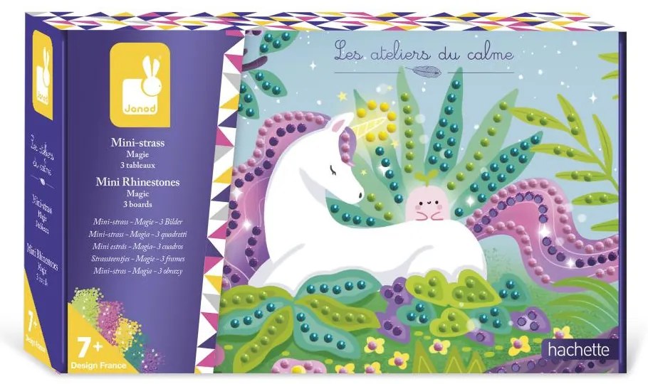 Atelier per bambini midi - Pittura con mini strass - Magia e unicorni