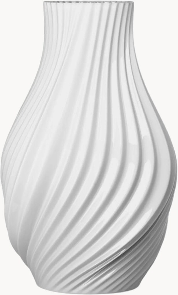 Vaso in porcellana Twist