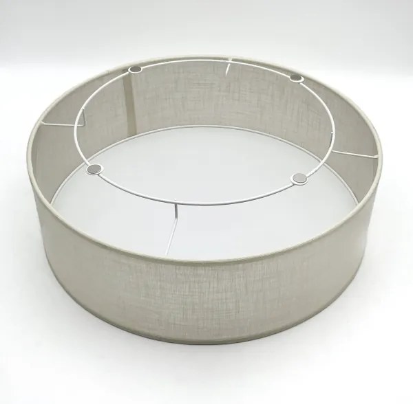 Brilagi - LED Plafoniera BELLADONNA 2xE27/15W/230V diametro 40 cm color crema/quercia