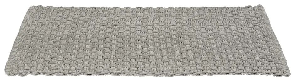 Tappetino per il bagno grigio in tessuto 50x80 cm Ecoli – Wenko