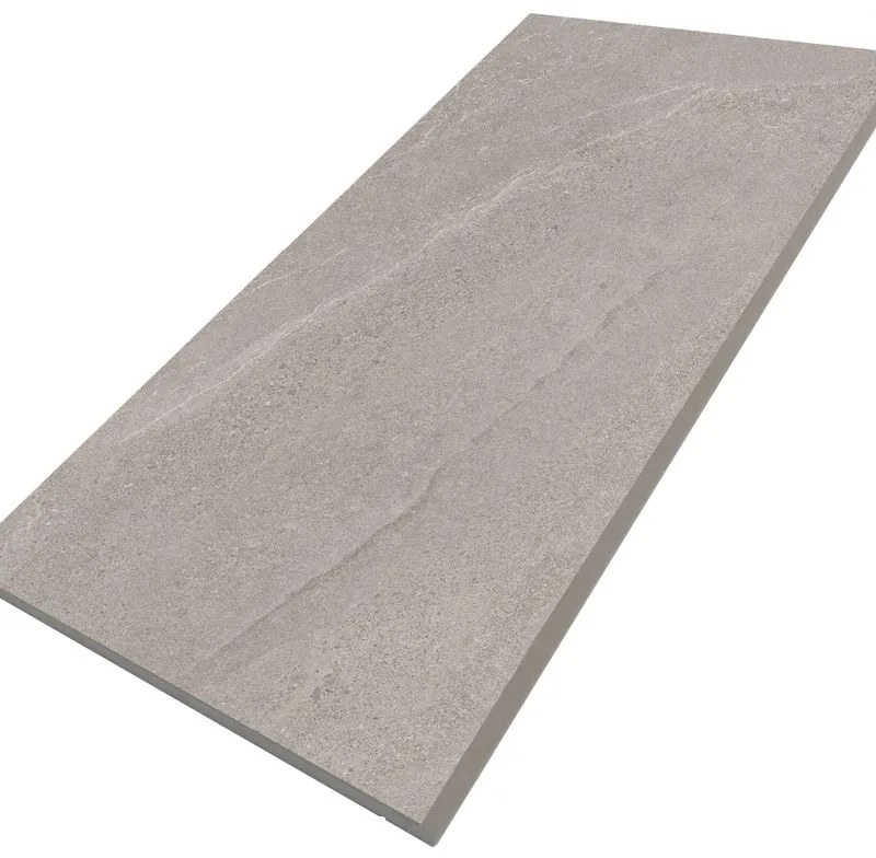 Bordo per piscina in gres porcellanato ECODADO+ Gradone Gres grigio 30x60x2 L 60 x H 30 cm, Sp 20 mm