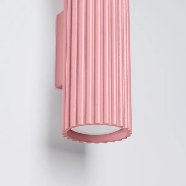 Brilagi - Applique da parete CRESTO 2xGU10/10W/230V 30 cm rosa