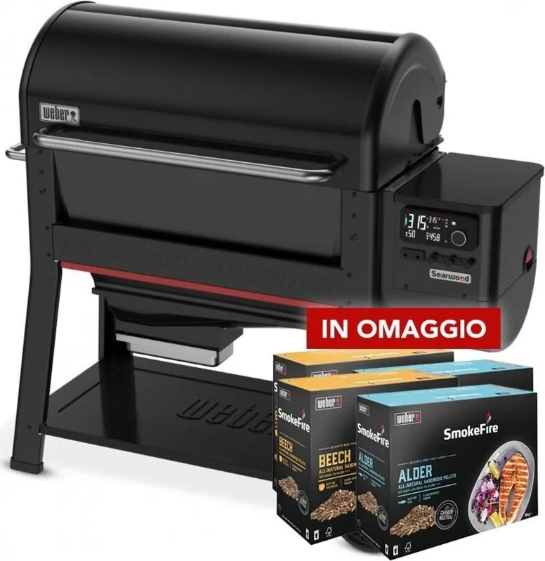Weber Griglia A Pellet Weber Searwood Xl