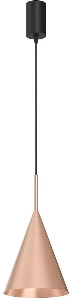Lampadario a cavo CAPITAL 1xGX53/15W/230V Ø 17 cm oro rosa